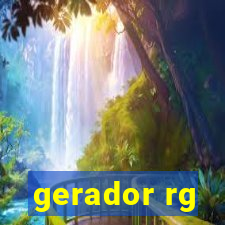 gerador rg